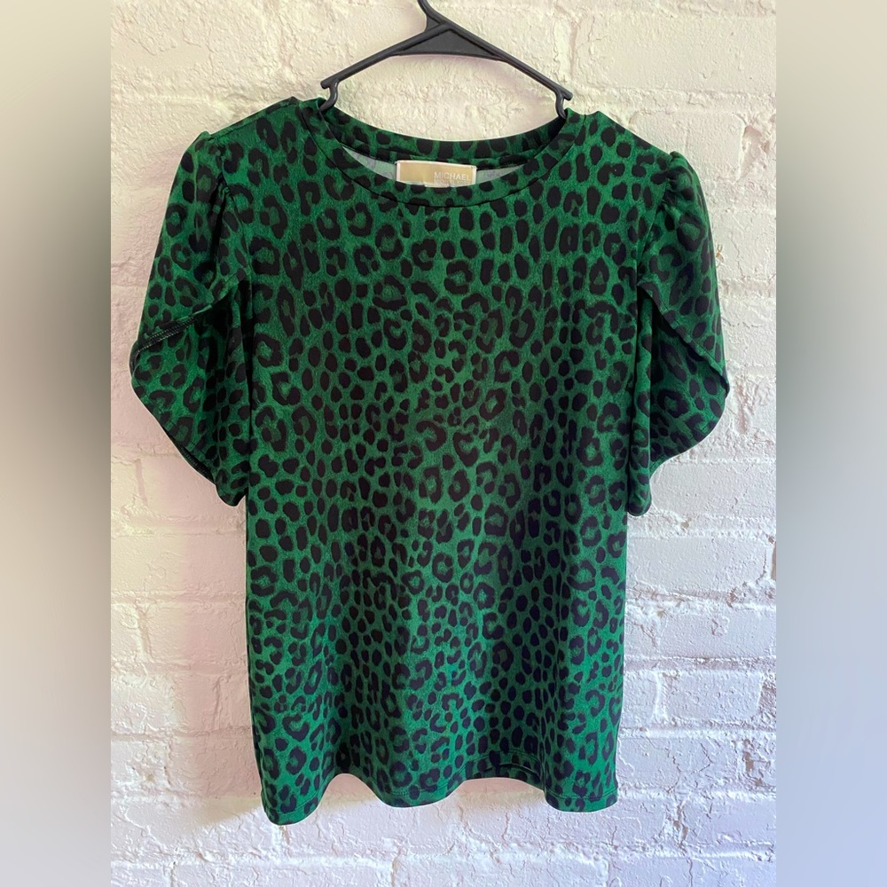 Michael Kors Animal Print Top